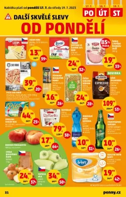 akční leták Penny Market 13.7.2023-19.7.2023
