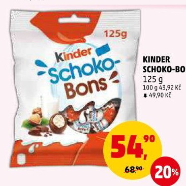 Bonbony Schokobons Kinder