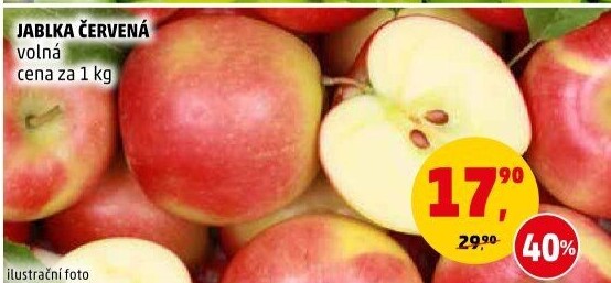 Jablka červená