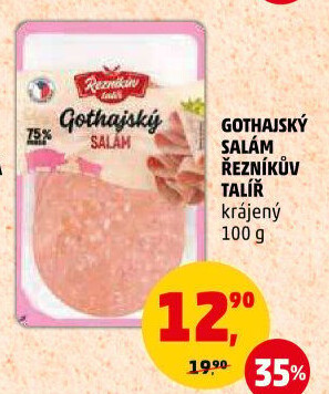 Salám Gothaj Řezníkův talíř