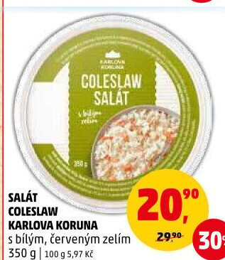 Salát červený coleslaw Karlova Koruna