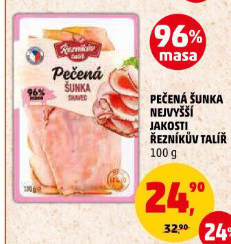 Šunka pečená nejvyšší jakosti Řezníkův talíř