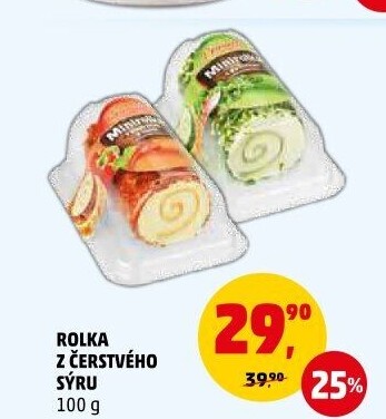 Sýr čerstvý rolka Primello