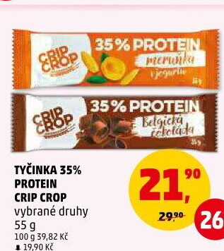 Tyčinka Protein Crip Crop