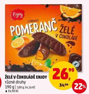 Želé v čokoládě Enjoy