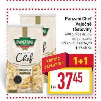 Panzani Chef Vaječné těstoviny