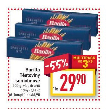 Barilla Těstoviny semolinové