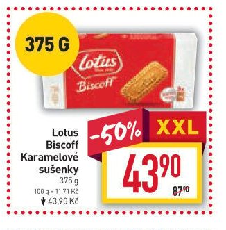 Lotus Biscoff Karamelové sušenky