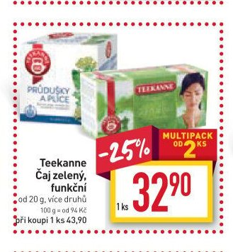 Teekanne Čaj zelený, funkční