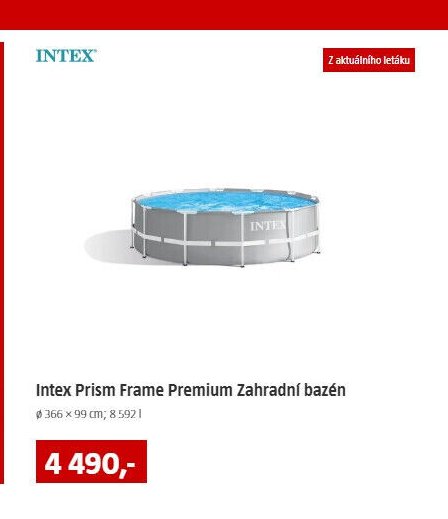 Intex Prism Frame Premium Zahradní bazén - BAUHAUS akcniletaky.com