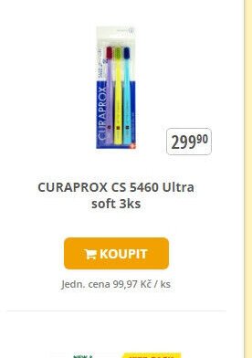 CURAPROX CS 5460 Ultra soft 3ks
