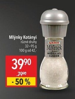 Mlýnky Kotányi