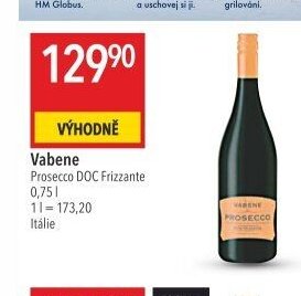 Vabene Prosecco DOC Frizzante