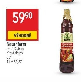 Natur farm ovocný sirup