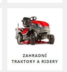 Zahradní traktory a ridery - Mountfield akcniletaky.com