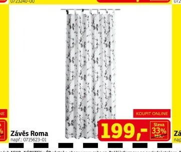 Závěs Roma - ASKO akcniletaky.com
