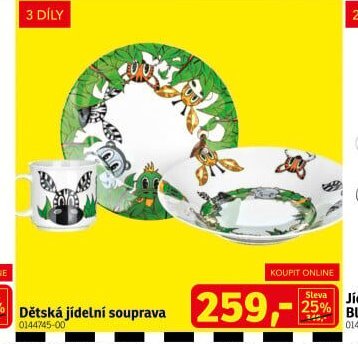 Dětská jídelní souprava - ASKO akcniletaky.com