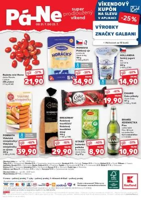 akční leták Kaufland 19.7.2023-25.7.2023