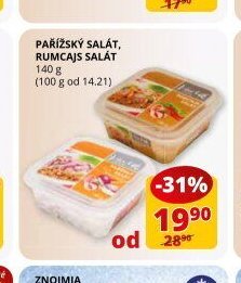 Pařížský salát, rumcajs salát