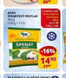 Agro špenátový protlak