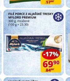 Filé porce z aljašské tresky Mylord Premium