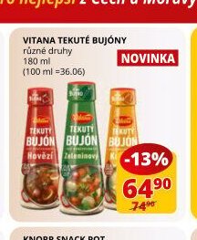 Vitana tekuté bujóny