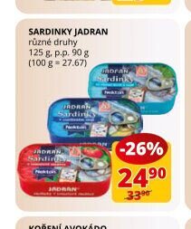 Sardinky Jadran