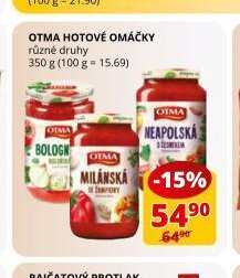 Otma hotové omáčky