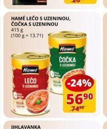 Hamé lečo, čočka