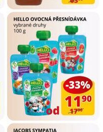 Hello ovocná přesnídávka