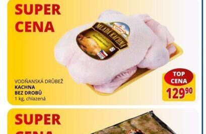 Vodňanská drůbež Kachna bez drobů