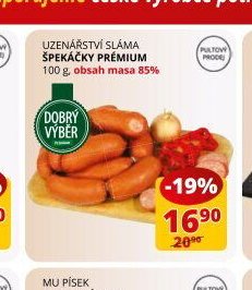 UZENÁŘSTVÍ SLÁMA ŠPEKÁČKY PRÉMIUM 100 g