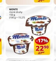 MONTE různé druhy 150 g
