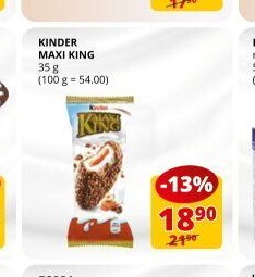 KINDER MAXI KING 35 g