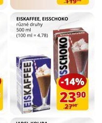 EISKAFFEE, EISSCHOKO různé druhy 500 ml