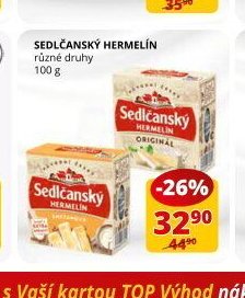 SEDLČANSKÝ HERMELÍN různé druhy 100 g
