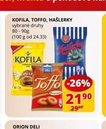Kofila, Toffo, Hašlerky