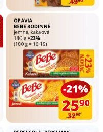 Opavia Bebe rodinné