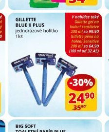 GILLETTE BLUE II PLUS