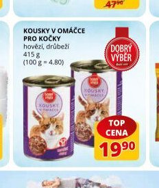 KOUSKY V OMÁČCE PRO KOČKY