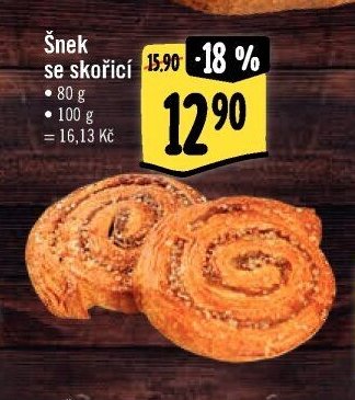 Šnek se skořicí