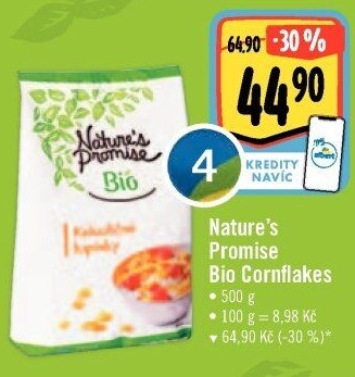 Lupínky kukuřičné bio Nature'