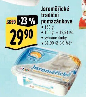 Tradiční pomazánkové Jaroměřické
