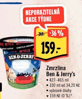 Zmrzlina v kelímku Ben&amp