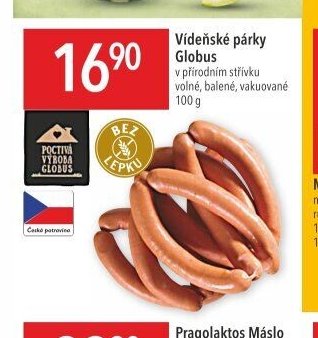 Vídeňské párky Globus
