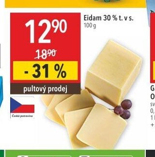 Eidam 30 % t. v s.