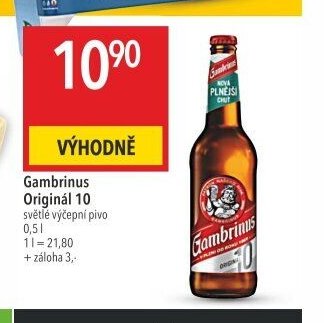 Gambrinus Originál 10