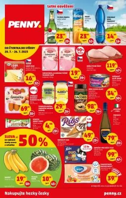 akční leták Penny Market 20.7.2023-26.7.2023