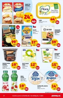 akční leták Penny Market 20.7.2023-26.7.2023