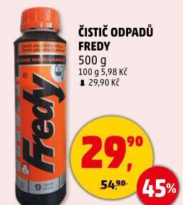 Čistič odpadů Fredy
